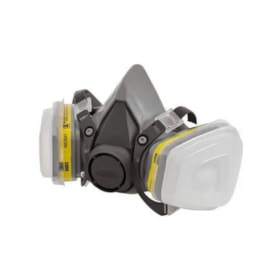 Kit Respirador 6200 Com Cartucho / Filtro e Retentor HB004643753 3M