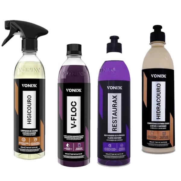 Kit Restauração de Couro e Lavagem Vonixx-e698c104-4dbe-418d-b2d5-9b19de3a99dc