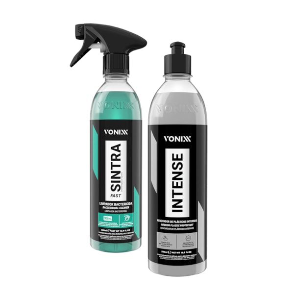 Kit Vonixx Painel Limpeza e Proteção com Sintra Fast + Intense (500ml)-ef9c6462-4588-4a02-831d-9d2e271974c9
