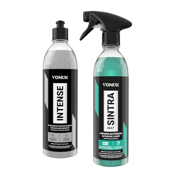 Kit Vonixx Painel Limpeza e Proteção com Sintra Fast + Intense (500ml)-0f0d63ce-2520-42ed-8a5a-3f2ef99f83f7