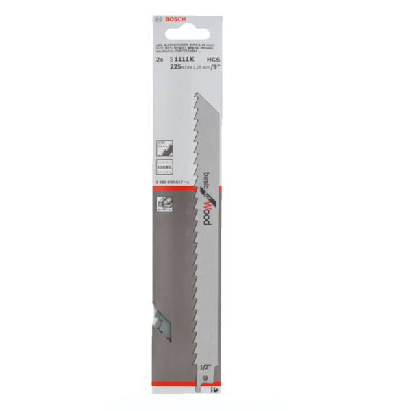 Lamina De Serra Sabre S1111 K Basic For Wood 2608650617 Bosch-4db55b6d-4571-4b8f-a929-a6352d531126
