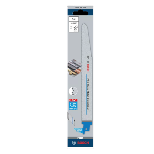 Lâmina de Serra Sabre S1130CF 225mm 5 peças 2608657528 Bosch-26f53346-8cf1-4418-b54e-7d1155ae7416