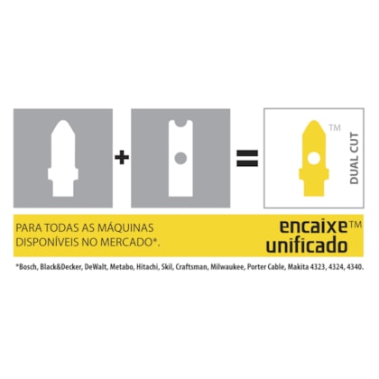 Lâmina de Serra Tico-Tico Bi-Metal Unique com encaixe Unificado BU2DCS-2 STARRETT-ace30e18-86a5-43bd-bacd-976afa9f7cf1