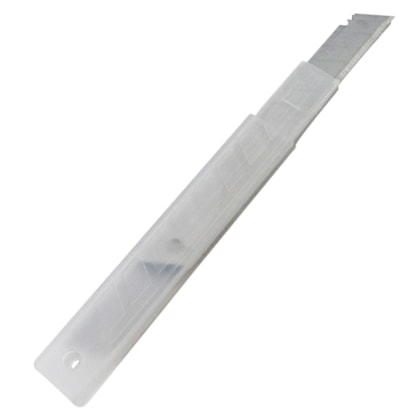 Lâmina para Estilete 9mm com 10 Peças Starfer-a2d837f6-de53-4db1-a40c-6277abfb50ec