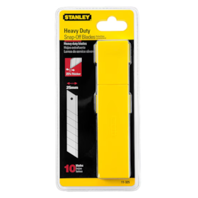 Lâmina Reposição de Estilete 25mm 10 peças 11-325T STANLEY 