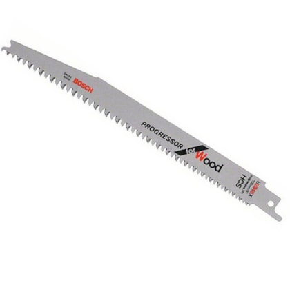 Lâmina Serra Sabre Para Madeira 200mm com 2 Unidades S-2345X Bosch