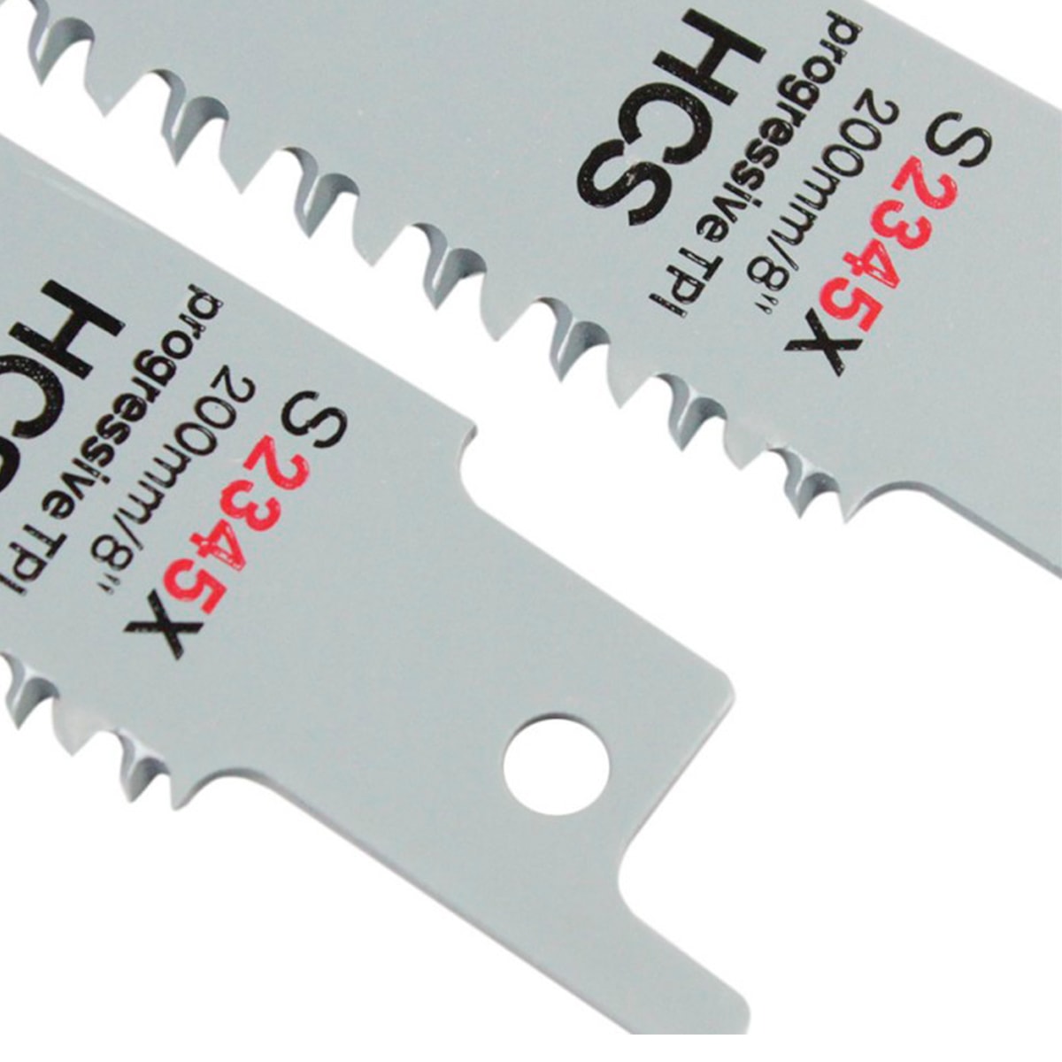 Lâmina Serra Sabre Para Madeira 200mm com 2 Unidades S-2345X Bosch