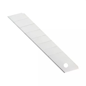 Lâminas Para Estilete 18MM Com 10 Peças Sparta