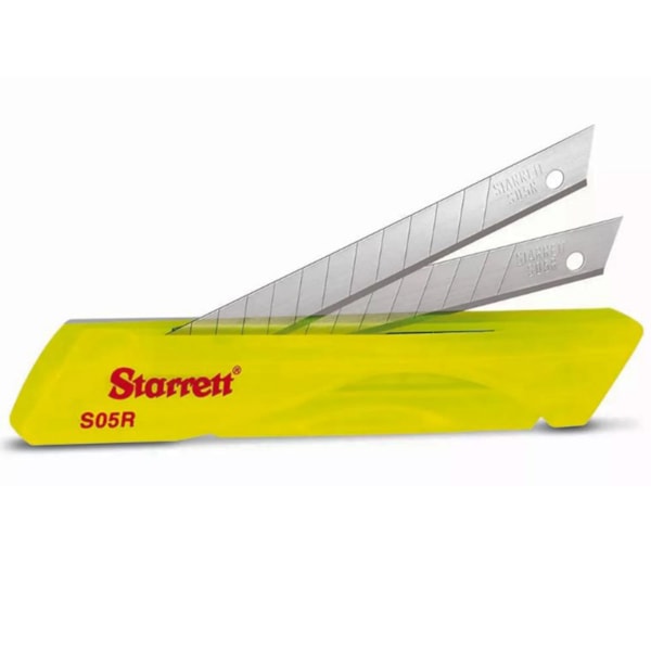 Lâminas para Estilete 9mm com 10 Peças KS05R Starrett-980c69e3-7970-4b8e-b3e4-37c159f740fc
