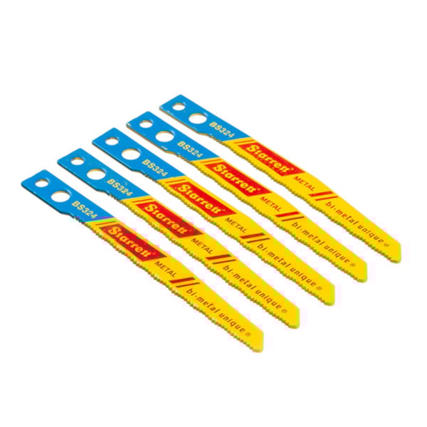 Lâminas Serra Tico-Tico Bi-Metal 65mm 24D c/5 Peças Starrett-67cccd84-5650-4716-9cdb-ec673a014d10