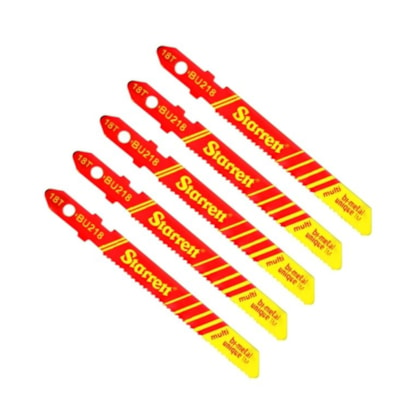 Lâminas Serra Tico-Tico Multi 50mm 18D c/ 5 Peças Starrett