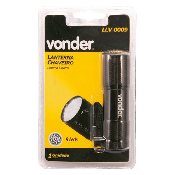Lanterna Chaveiro em Alumínio 9 Leds LLV 0009 Vonder-3695ce2d-ad25-4c3e-b145-4f73351b3202