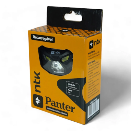 Lanterna de Cabeça Compacta Recarregável Panter de Plástico ABS Nautika-3d435568-2bb1-48c7-86cc-d35e063ff721