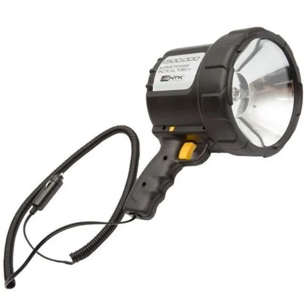 Lanterna De Mão Tocha 12v Holofote 100m Com Adaptador AC Nautika-99b885ec-833d-47ee-9655-9c6f4bba595a