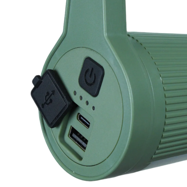 Lanterna Multifuncional  360° Recarregável Tubelux Powerbank de 1000 Lúmens Nautika -562d217c-4464-46ad-8cbd-1a7daab20764