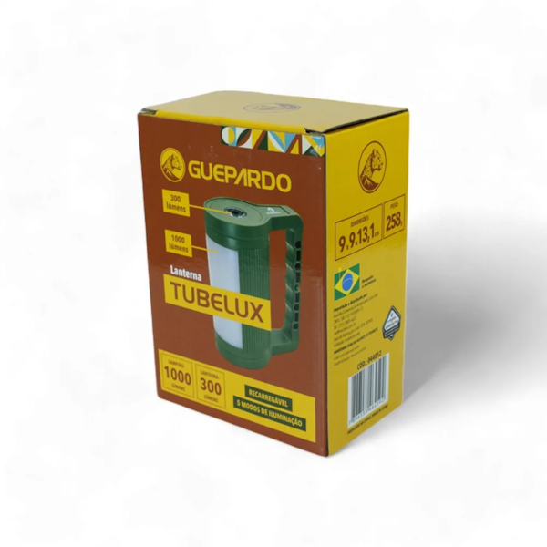 Lanterna Multifuncional  360° Recarregável Tubelux Powerbank de 1000 Lúmens Nautika -ef7124ed-599c-41ba-ae89-cf3bea491736