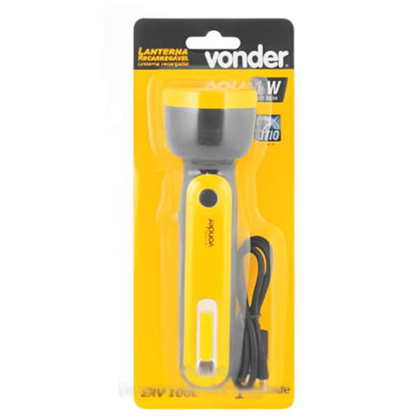 Lanterna Recarregável 80-100 Lúmens Bateria em Lítio 8075080100 Vonder-980066e4-5ddf-403e-a08f-acdd09ac1e77