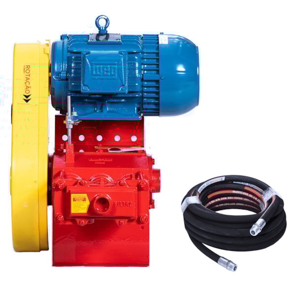 Lavadora BH-6750 5CV Com Mangueira BH 6750 Trifásico 102110004 Hidromar-00a143f8-94a4-41f8-989d-87e318e01761