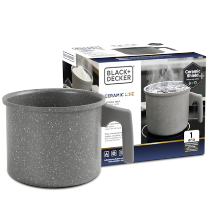 Leiteira 14Cm 1,9L Cerâmico BXCWHCMP002 Black&Decker-cc826de6-4fe7-4fe7-90ee-239e3ba5c59d