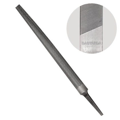 Lima Mecânica Meia-Cana Bastarda 200mm Starrett-e48f0752-4de7-45bf-aced-f9578d7816af