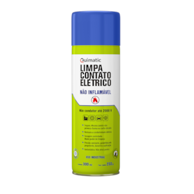 Limpa Contato Elétrico Não Inflamável Spray 300ml Quimatic IA1