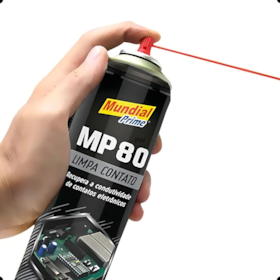 Limpa Contatos Spray 300ml MP80 Mundial Prime