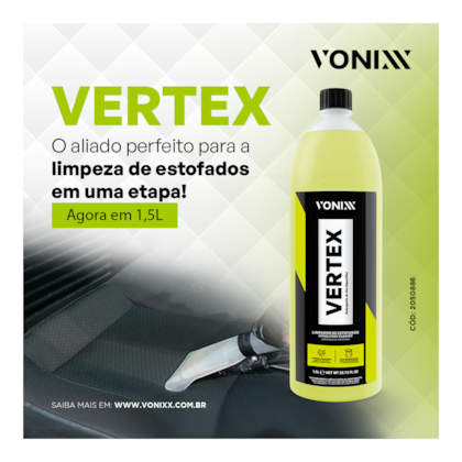 Limpador de estofados Vertex 1,5L 2050886 Vonixx