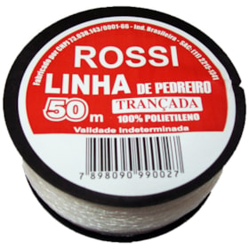 Linha para Pedreiro Trançada 50m 789809099002 Rossi Unifio