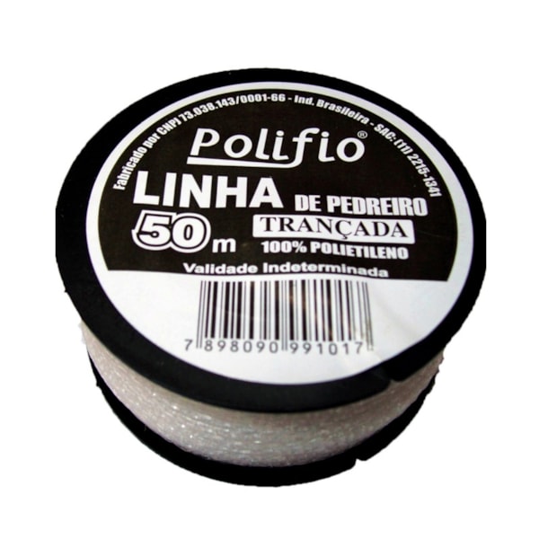 Linha para Pedreiro Trançada 50m Polifio 789809099101 Unifio-c067085c-c7de-492e-85e7-30d7b7fb9489