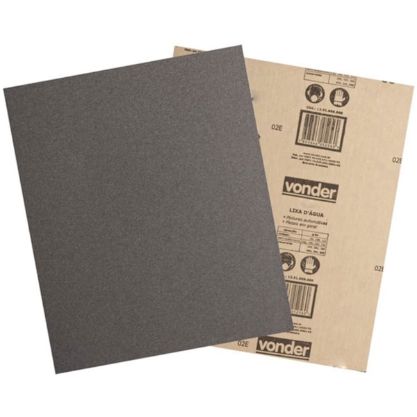 Lixa Dágua LDV 0023 Grão 150 50unid 12.51.015.000 Vonder-775fc8e4-cf79-48ec-8a12-430e135fbcf3