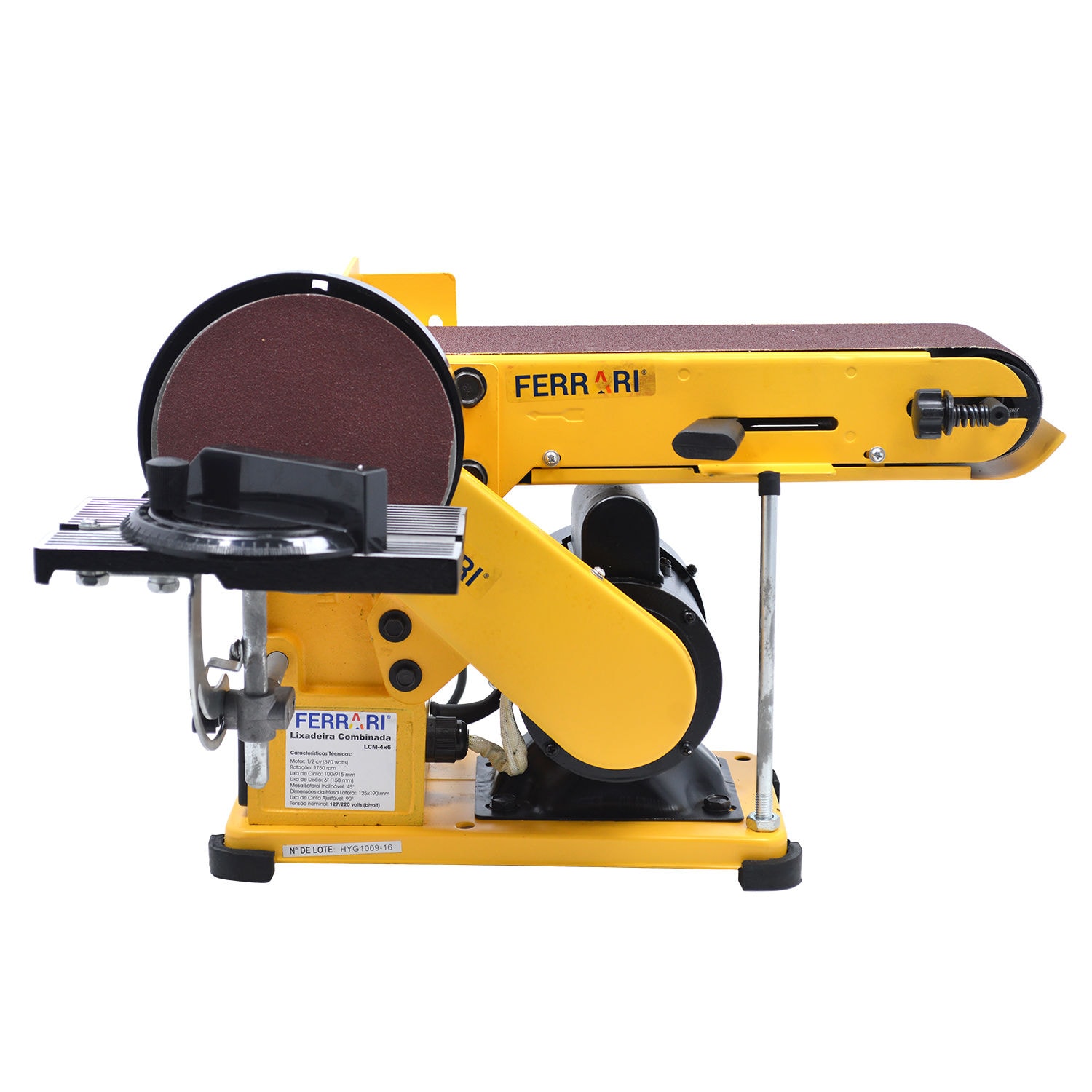 Lixadeira Combinada 400W LCM-4X6 Bivolt AAL1010006 Ferrari | Ultra
