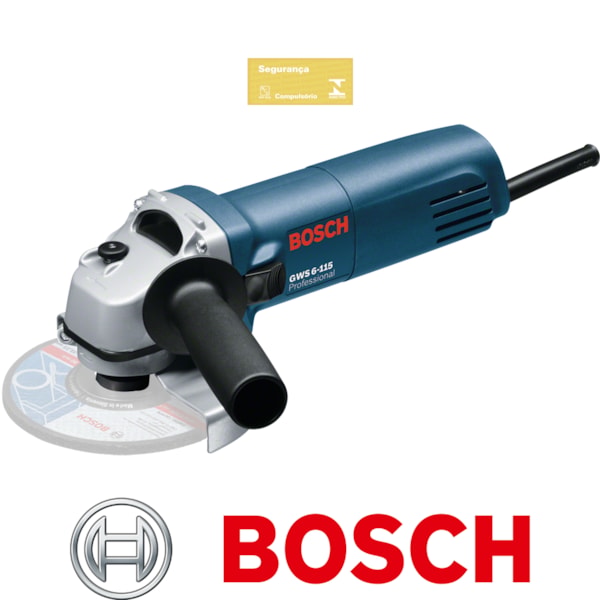 Lixadeira Esmerilhadeira Angular Bosch GWS 6-115-d3378a86-9dcb-4128-8390-6f357d6bab7f