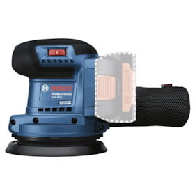 Lixadeira Excêntrica Roto Orbital 18V GEX 185-LI Bosch 