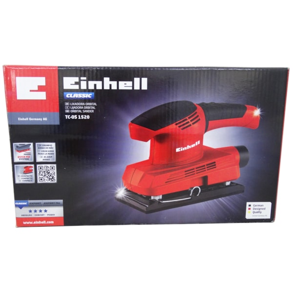 Lixadeira Orbital 150W Profissional TC-OS 1520 Einhell -381dcb91-6e20-4013-b5c2-2cb6a6a55e4b