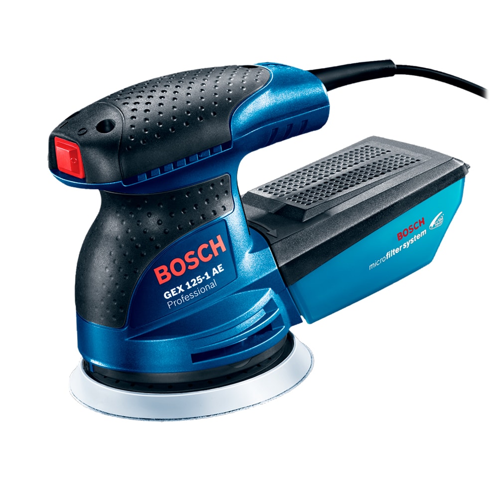Lixadeira Orbital Excêntrica GEX 125-1 AE 250w Bosch | Ultra Maquinas