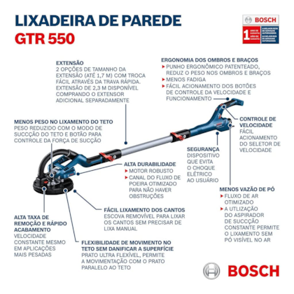 Lixadeira Parede e Teto 550W 220V com Maleta GTR 550 Bosch-ec3ce316-a1b9-4de8-b607-7686663072d9