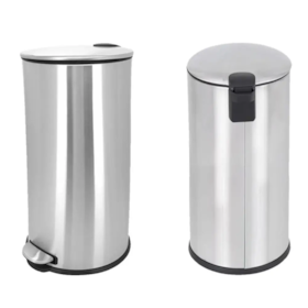 Lixeira Aço Inox com Pedal 30L 9215 Mimo Style