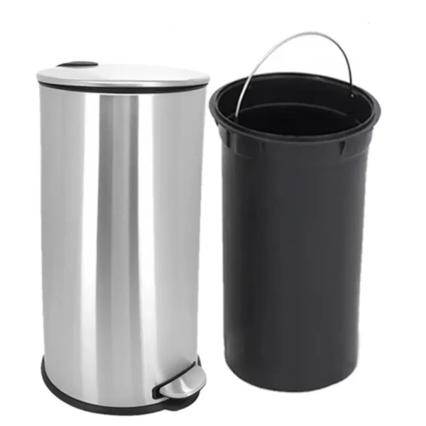 Lixeira Aço Inox com Pedal 30L 9215 Mimo Style-f27bf4d5-8761-4e8c-8932-5f40a4dd3736