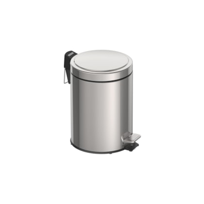 Lixeira Aço Inox Com Pedal 5 Litros 94538/105 Tramontina-fe1861d1-ea19-426a-a0ed-eee05245f110
