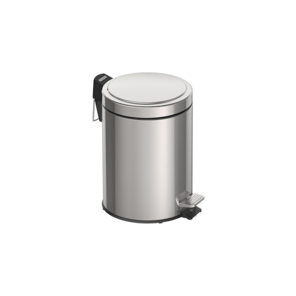Lixeira Aço Inox Com Pedal 5 Litros 94538/105 Tramontina-7c3ff157-5cfc-42ff-838d-96b89da0d8fb