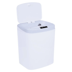 Lixeira Automática Branca USB e Sensor 16L 238138 Kala