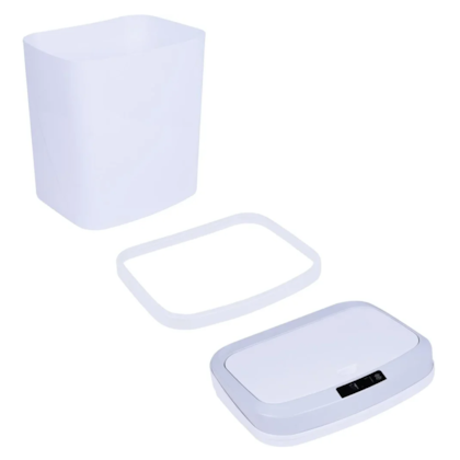 Lixeira Automática Branca USB e Sensor 16L 238138 Kala-75614b2d-c382-4d37-af5c-b9c819e98a7d