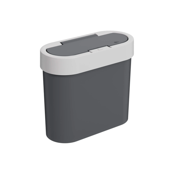 Lixeira Automática Flat Cinza 2,8L Coza 17003/0832-38fe0901-6b12-4991-b084-19ae0abef8d8