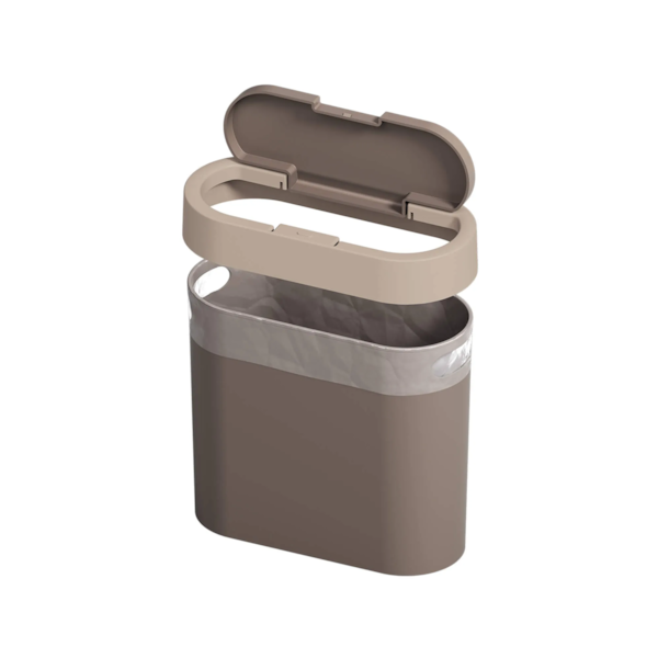 Lixeira Automática Flat Marrom 2,8L Coza 17003/0334-043fde21-a5dd-4138-91a6-d2485035c4c5