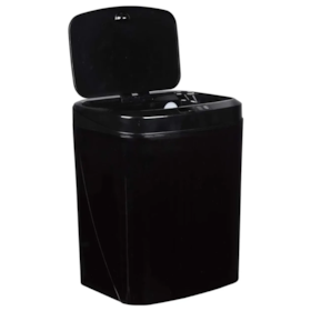 Lixeira Automática Preta USB e Sensor 16L 238129 Kala