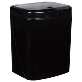 Lixeira Automática Preta USB e Sensor 16L 238129 Kala