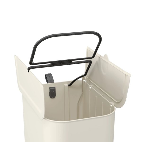 Lixeira Borboleta com Pedal 10+10LT Light Gray 10663/0468 Coza-878e3c38-3a85-434c-b53a-ff373e0b740f