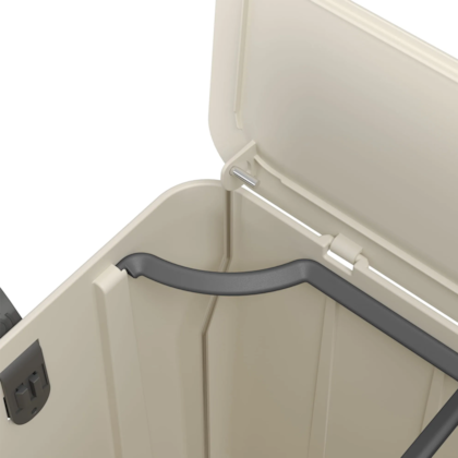 Lixeira Borboleta com Pedal 10+10LT Light Gray 10663/0468 Coza-baefc92c-9955-4a4d-8ad6-6d375650221b