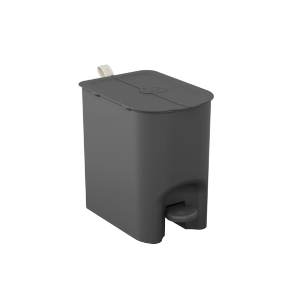 Lixeira Borboleta com Pedal 12LT Cinza Chumbo 106610536 Coza-62b9dee1-d3f5-4abc-a979-49576b2066b6