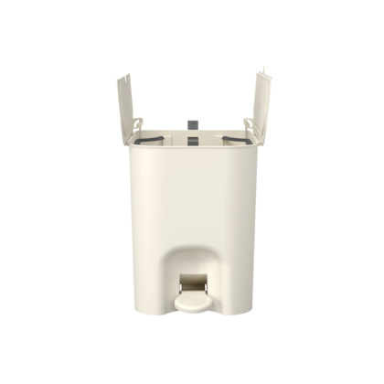 Lixeira Borboleta com Pedal 12LT Light Gray 106610468 Coza-89f90db1-454e-4eb5-b56b-e80c9262acb9